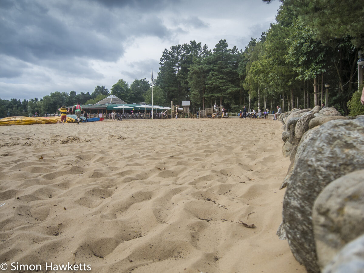 Nottingham CenterParcs Pictures - The beach