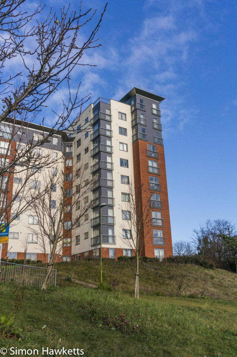 Sony Nex 6 test shots - A tower block in Stevenage