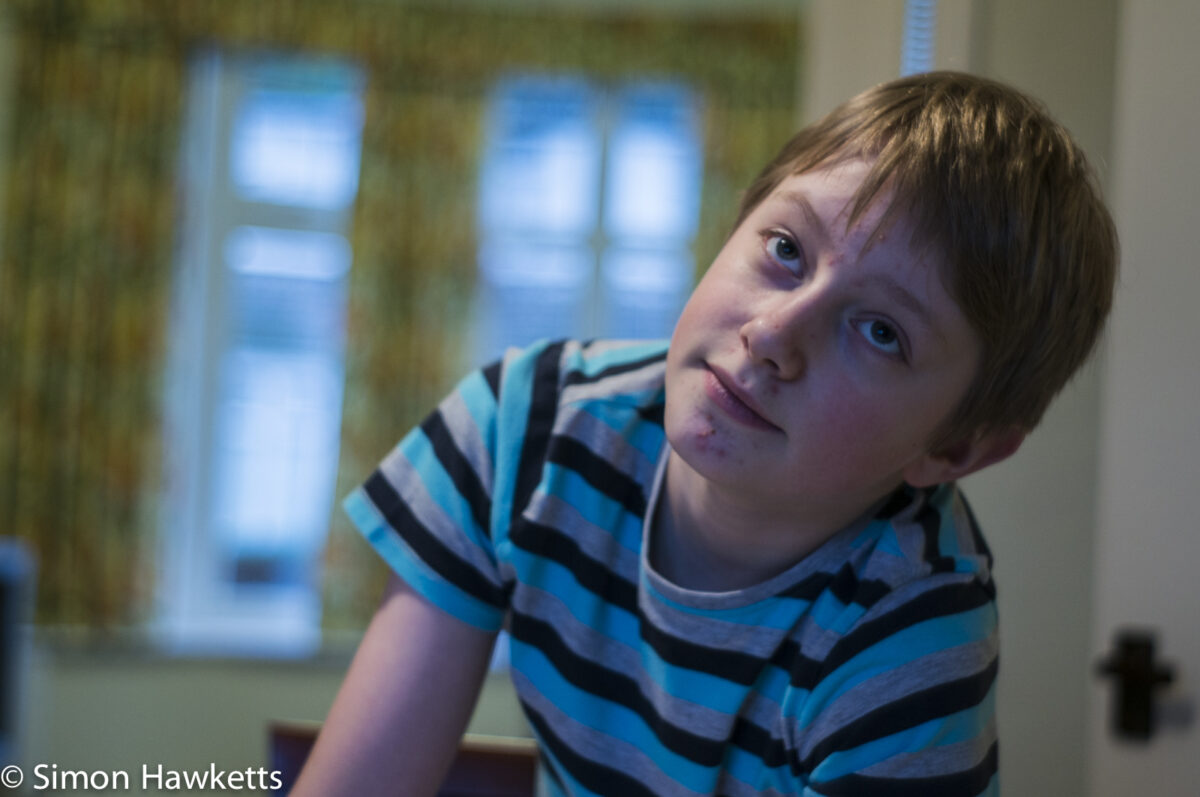 Sony Nex 6 test shots - A portrait of a young boy
