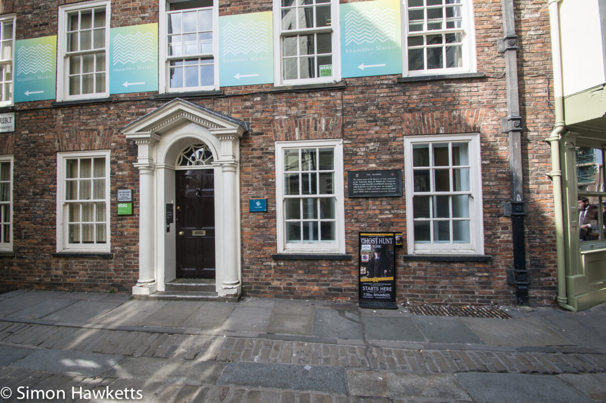 The starting point for the York Ghost Hunt
