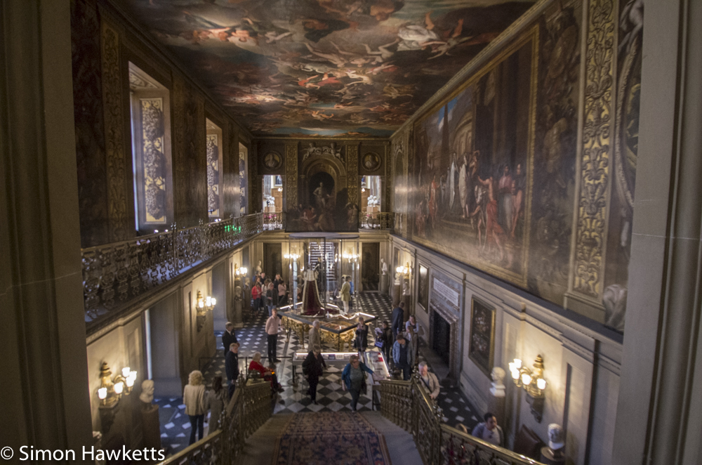 Chatsworth house pictures - staircase