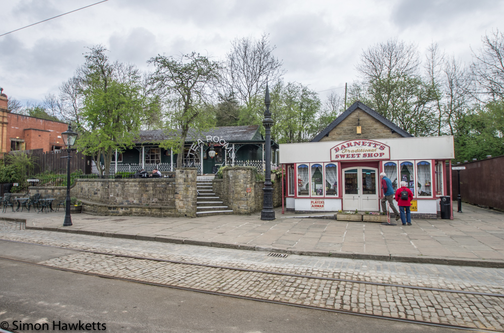 Crich tramway museum - tea room and sweet shop