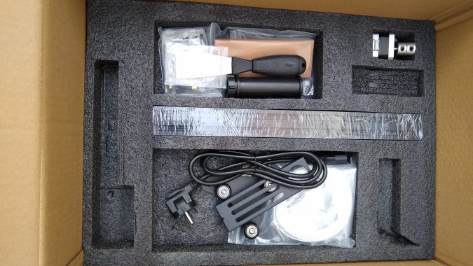 Ender 3 Pro 3d Printer kit - Second tray of parts