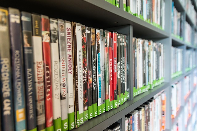 A Set of DVD discs typical of discs converted for the Emby media server