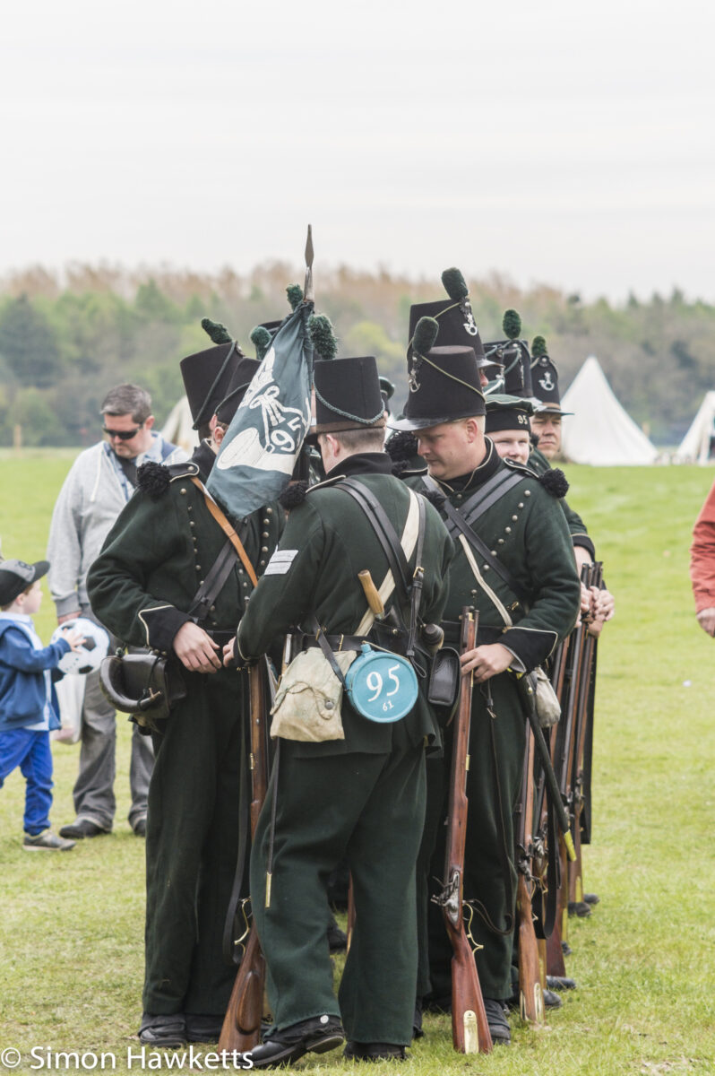 National Trust property Ickworth House pictures - Napoleonic soldiers