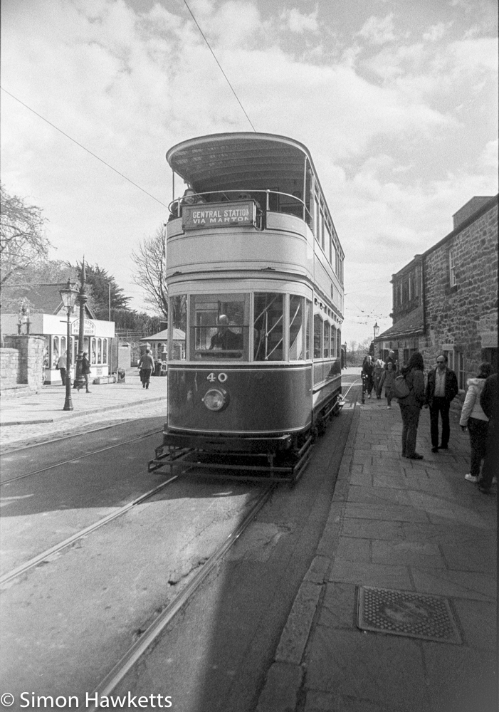 Pentax MZ-3 and Ilford HP5+ - Central Station Tram