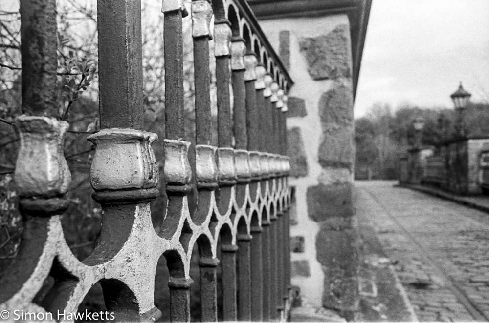Pentax MZ-3 and Ilford HP5+ - Railing