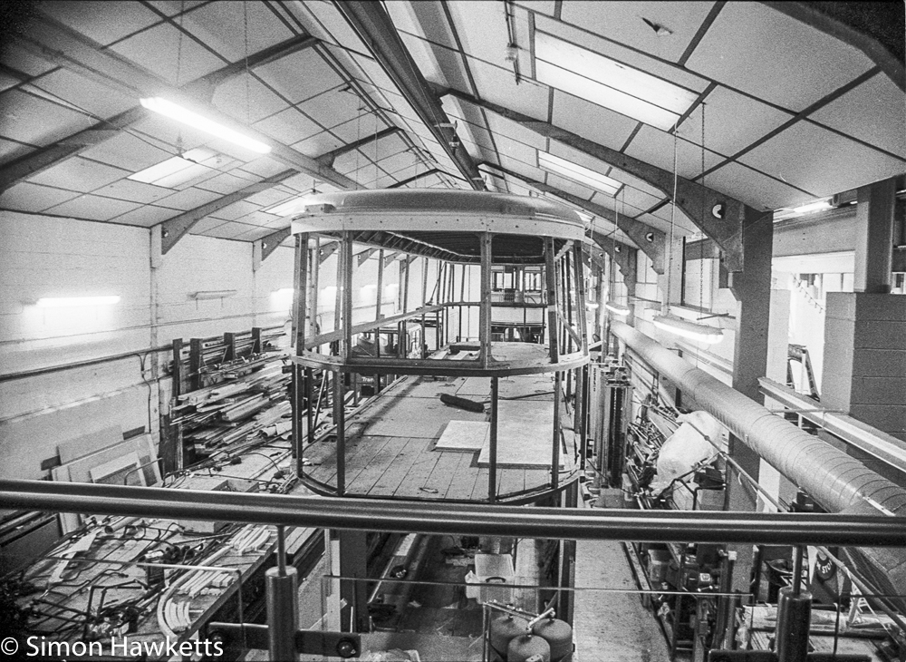 Pentax MZ-3 and Ilford HP5+ - Tram workshop