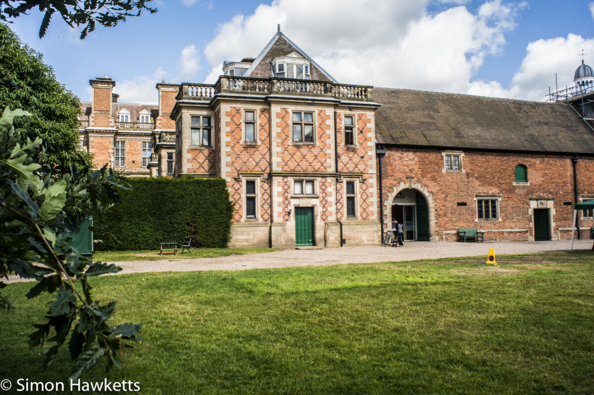 Pictures from Sudbury Hall in Derbyshire - National childhood museum entrance