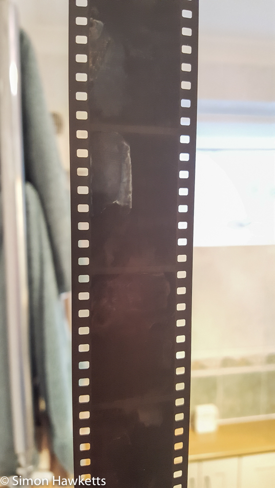 Example black & white transparencies