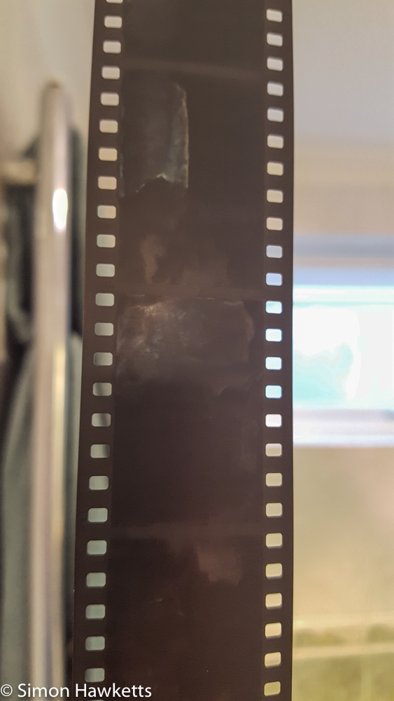 Example black & white transparencies