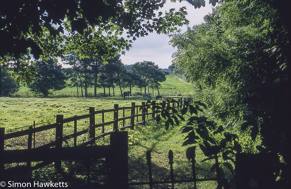 Precisa ct-100 colour slide film pictures - A view in Lincolnshire