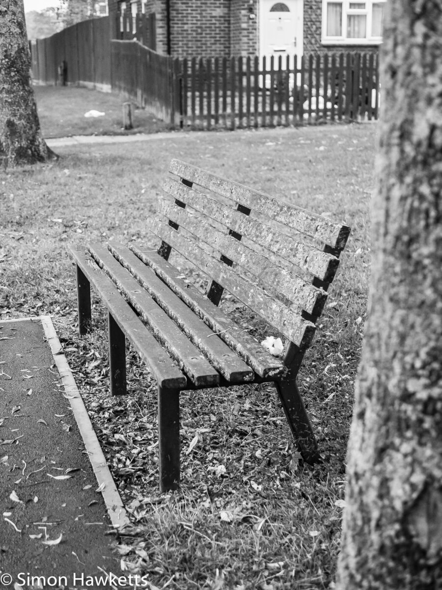 Ricoh GXR A12 50mm macro sample pictures - roadside seat