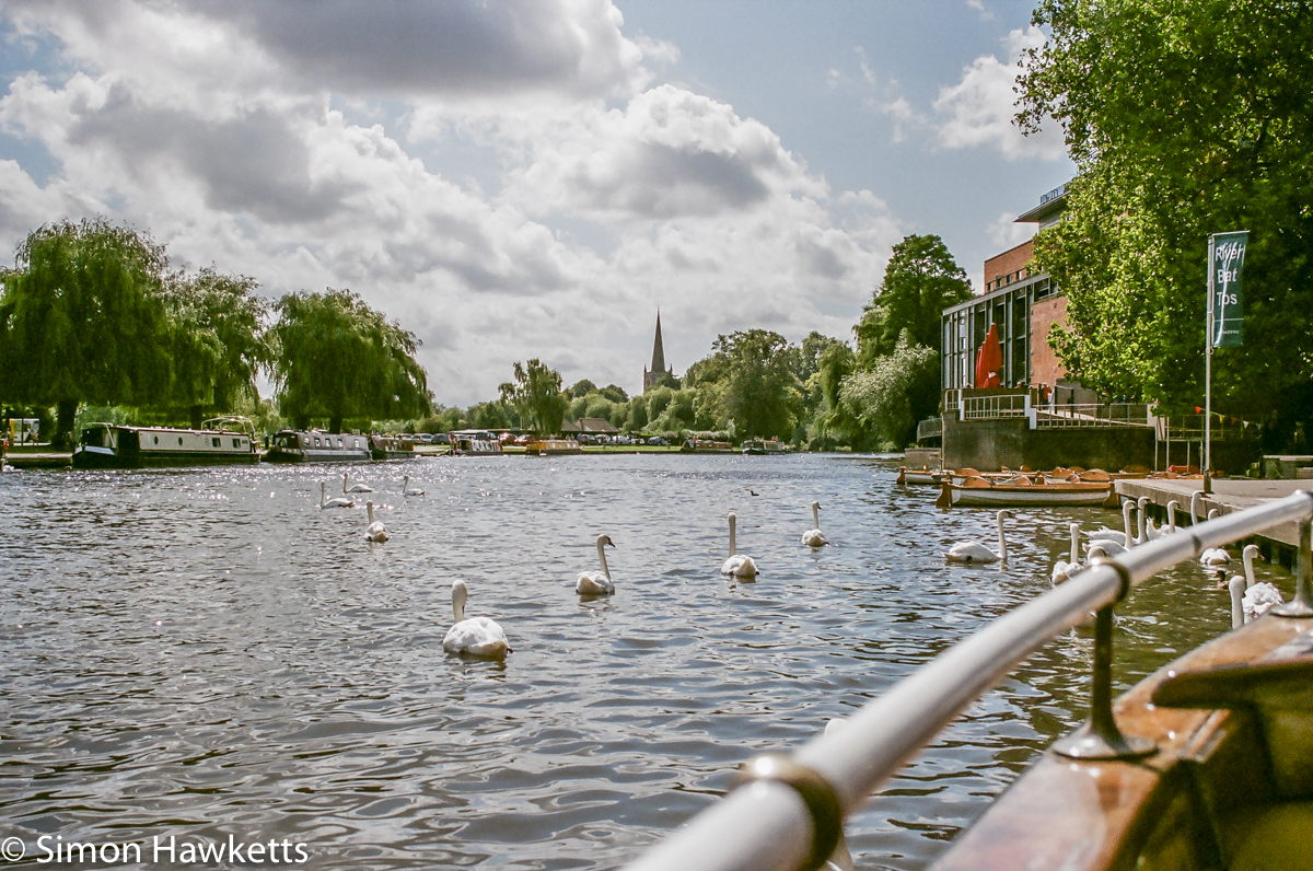 The River Avon at Stratford on Avon