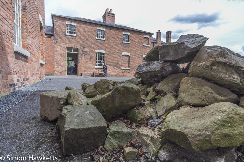 Fuji X-T1 and Samyang 12mm Southwell Workhouse pictures - In the courtyard