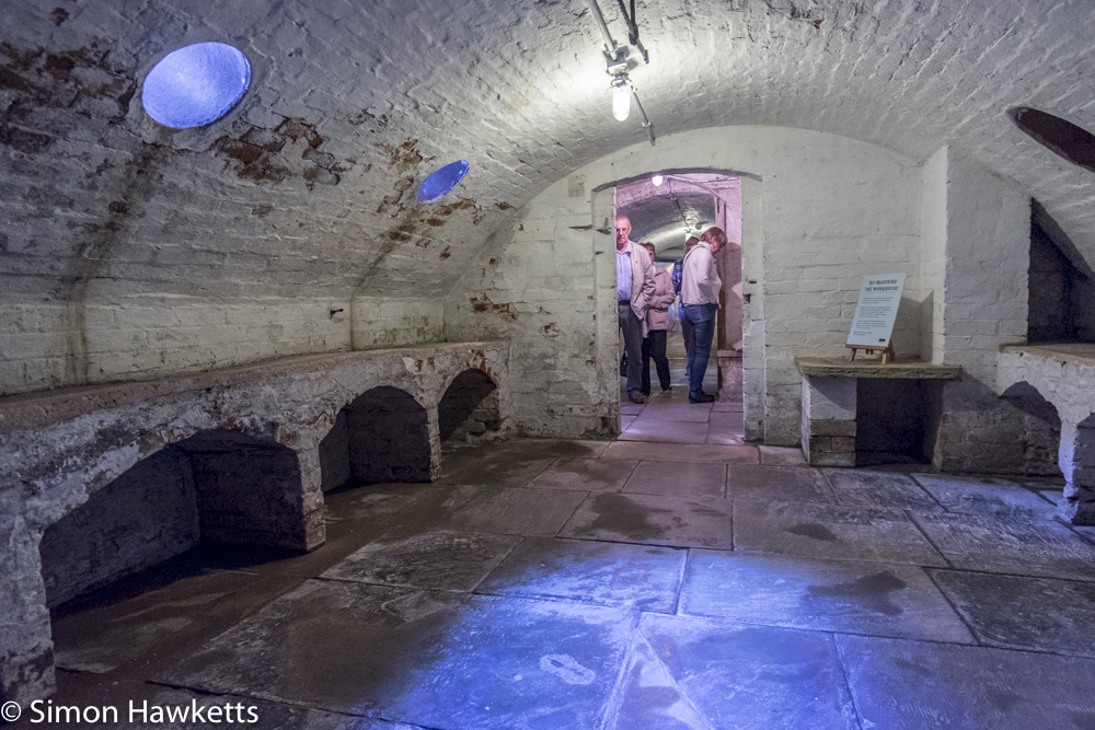 Fuji X-T1 and Samyang 12mm Southwell Workhouse pictures - One of the basement rooms