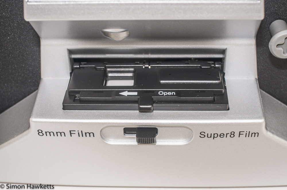 Winait 8mm film scanner - film gate