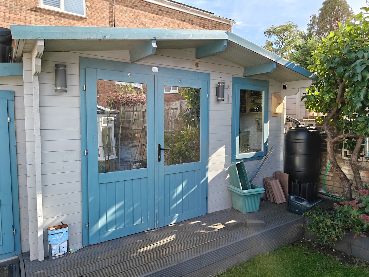 A Photo of my log cabin after 4 years use