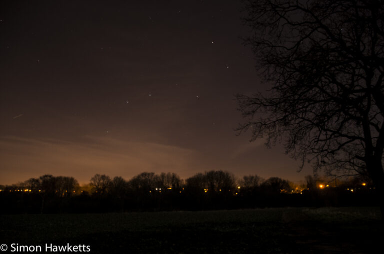 Night time pictures of stars - The plough or great bear