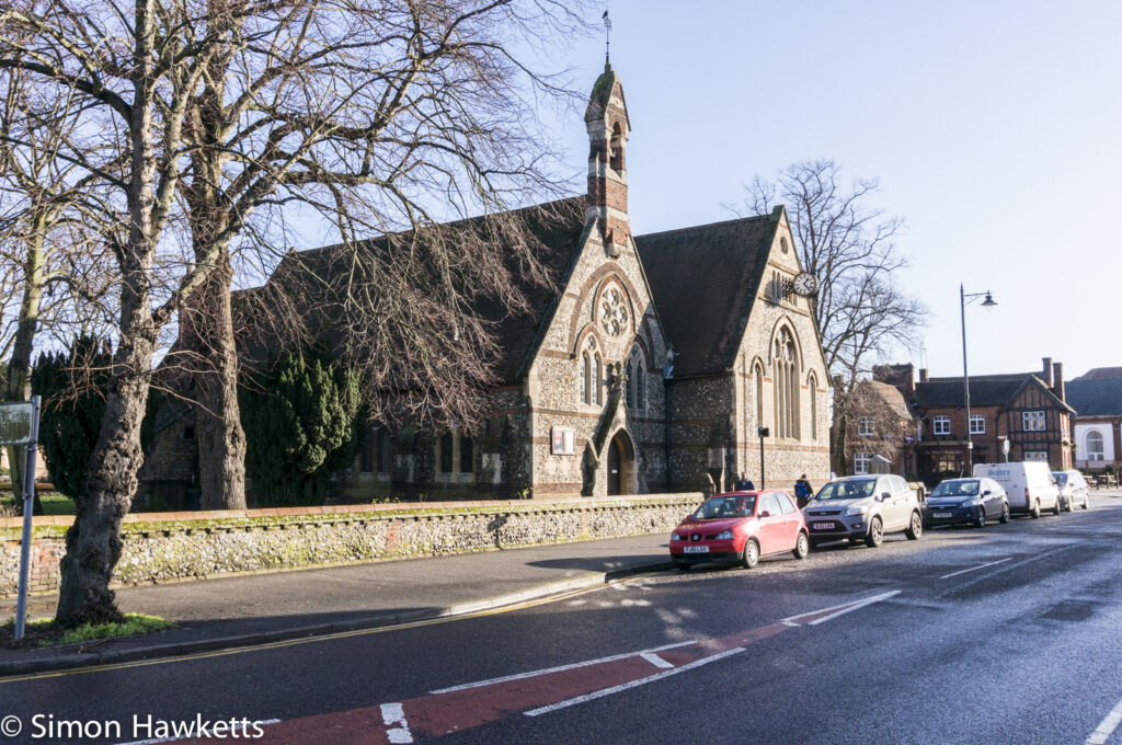 Sony Nex 6 test shots - The church in Stevenage old town
