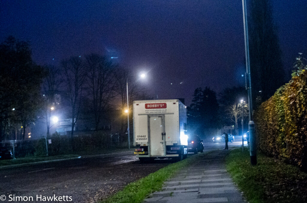 Sony NEX 6 high ISO performance sample pictures - The Van @ iso12800