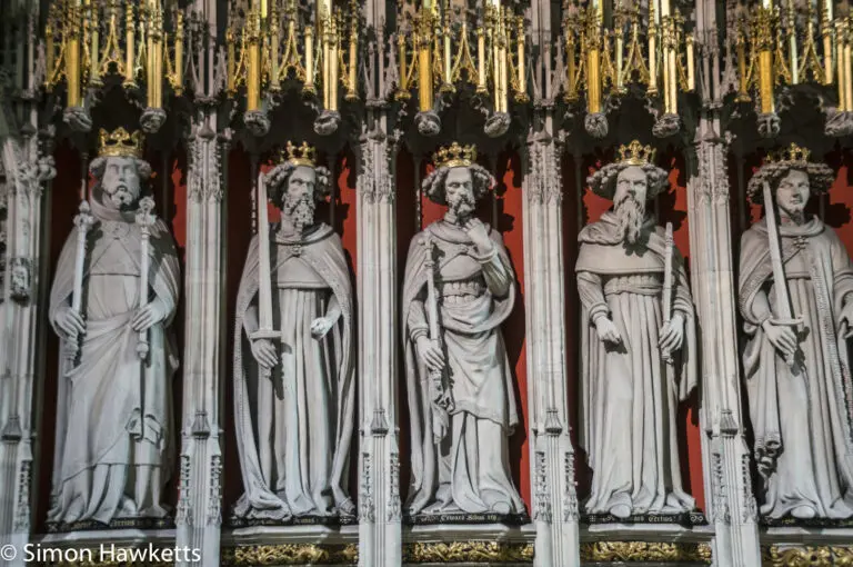 Sony Nex 6 pictures - The King's screen in York Minster