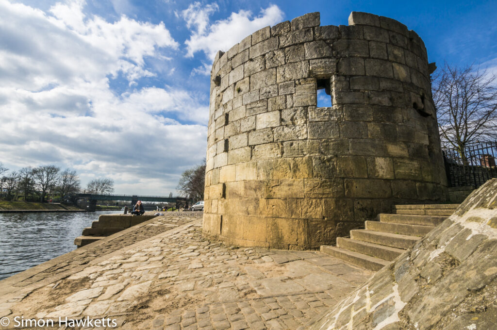 A defensive fort on the river Ouse in York