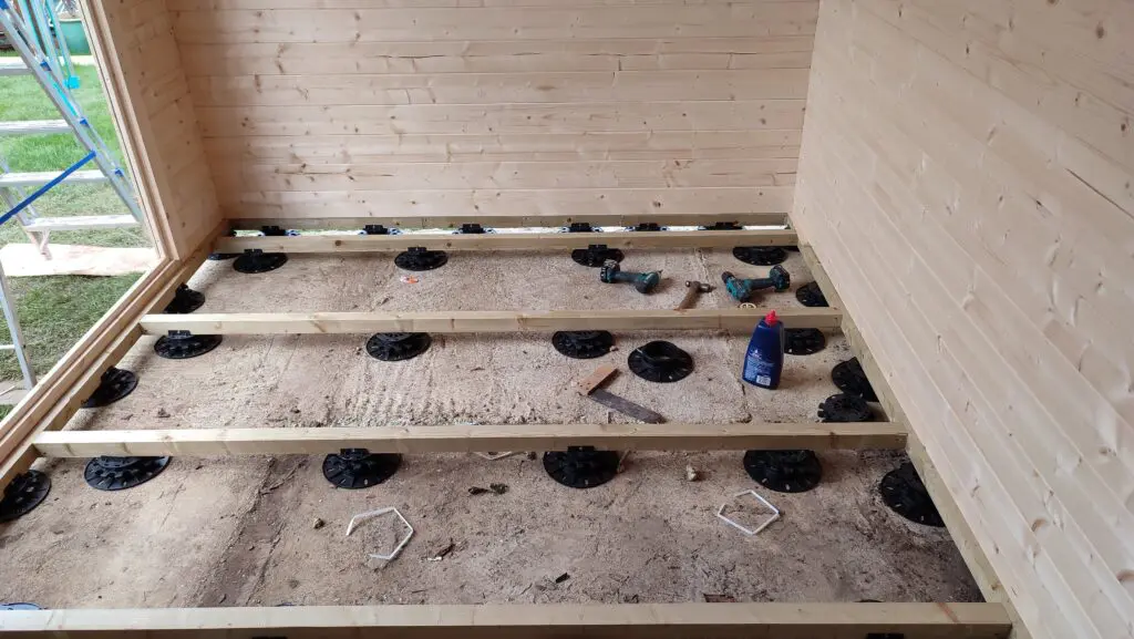 Dunster House Garden room build - part 3 9 IMG 20220130 153027