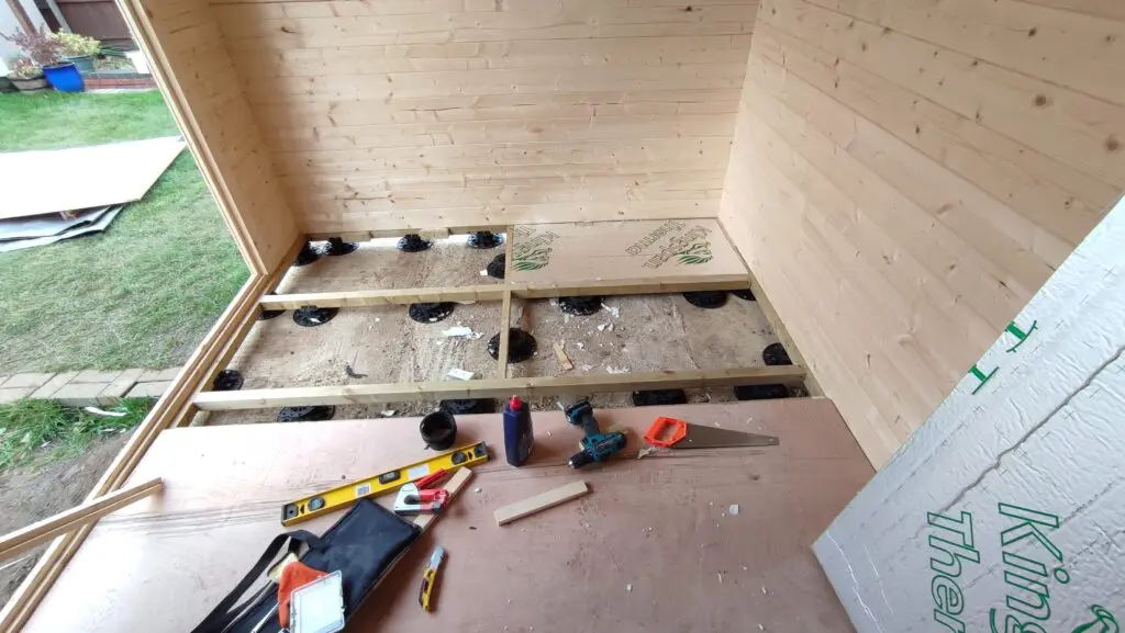 Dunster House Garden room build - part 3 13 IMG 20220205 142317