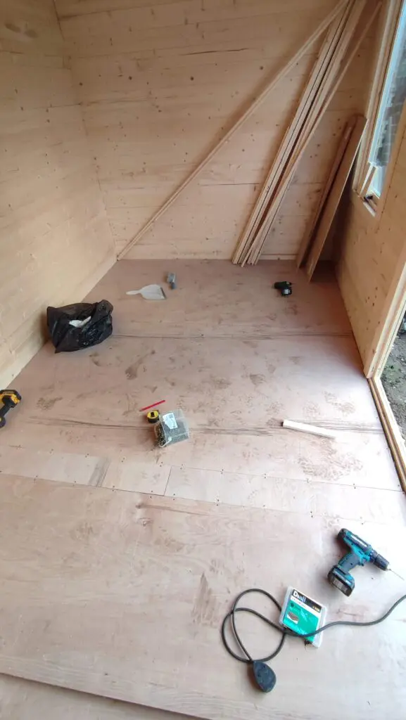 Dunster House Garden room build - part 3 14 IMG 20220205 155759