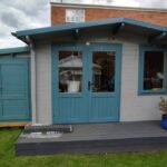A Picture of a garden room extension