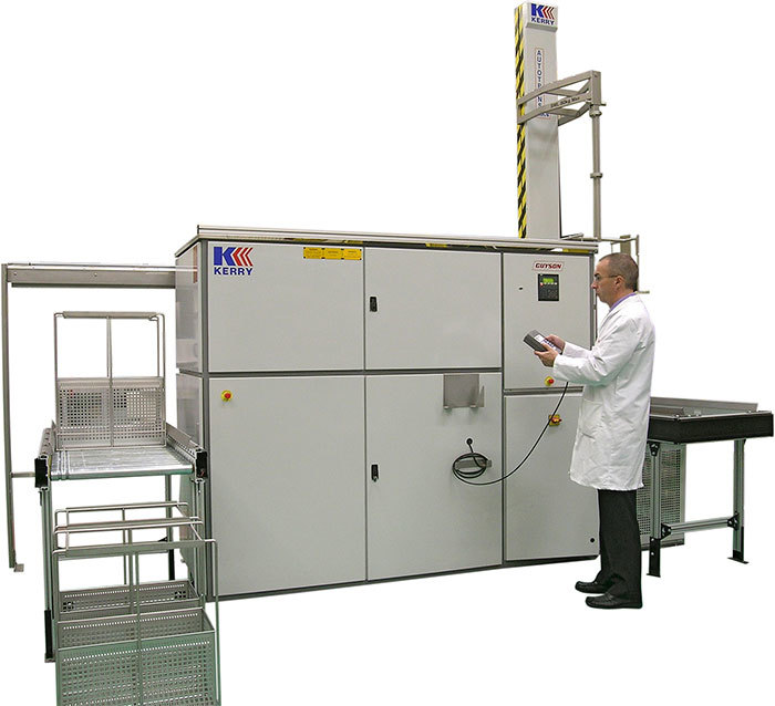 A Typical Kerry Ultrasonics cleaning plant