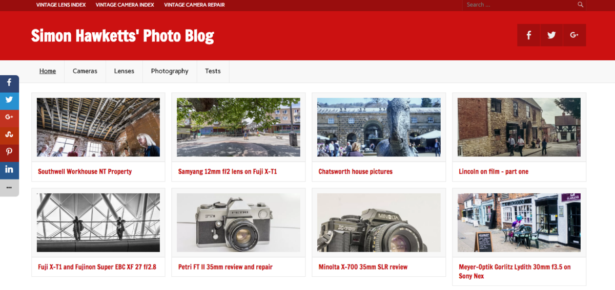 Seld hosted wordpress: Photoblog new look