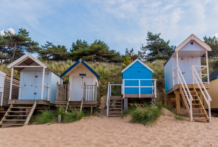 Beach Huts at Wells next the sea