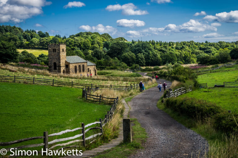 Walk to the church