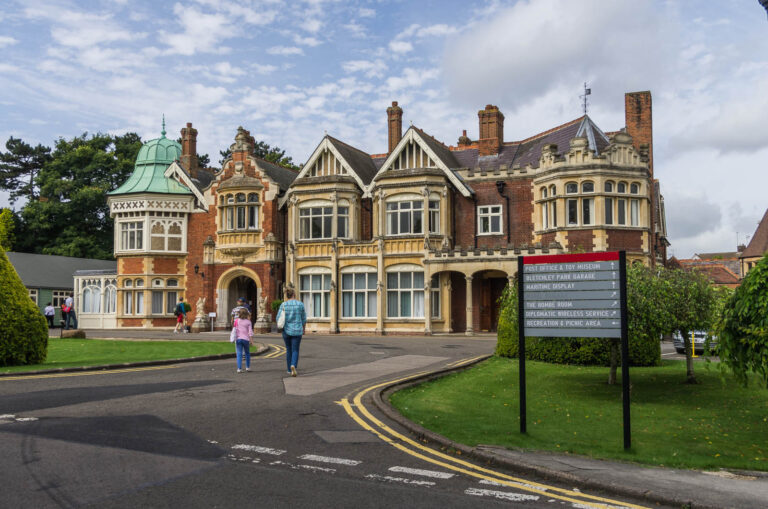 The main building at Bletchley park