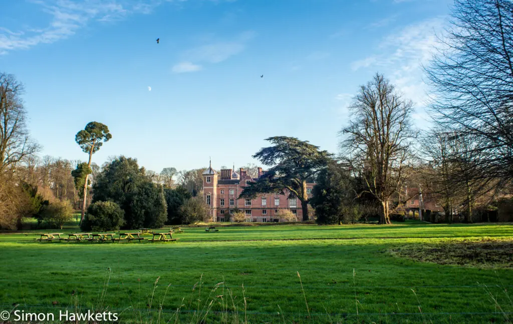 Blickling Hall National Trust property pictures - Blickling hall in the distance