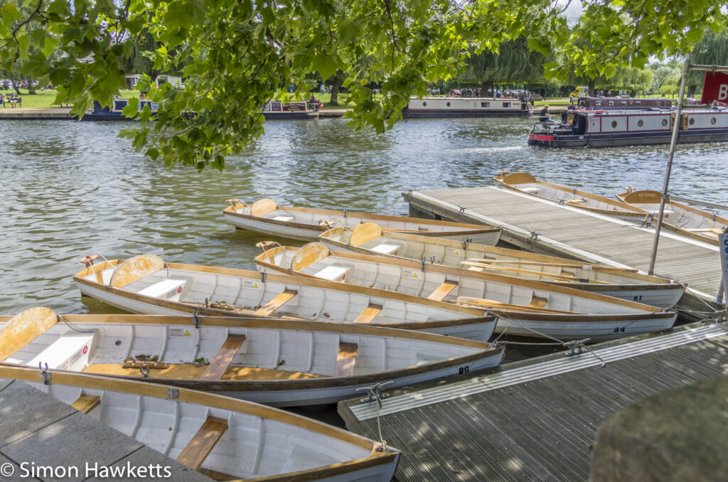 boats on the river avon