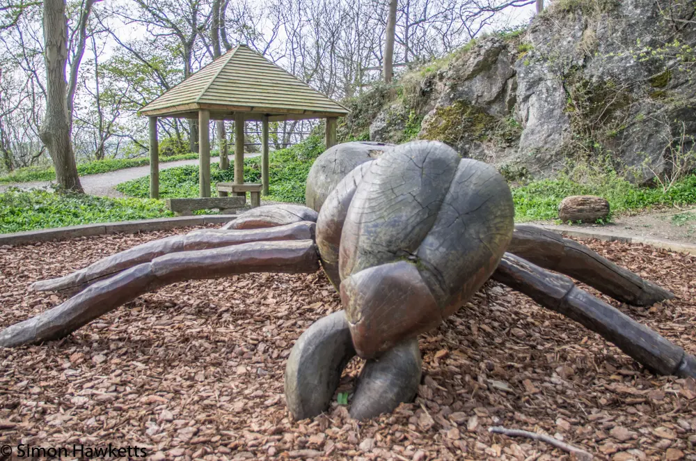 Crich tramway museum - giant wooden ant
