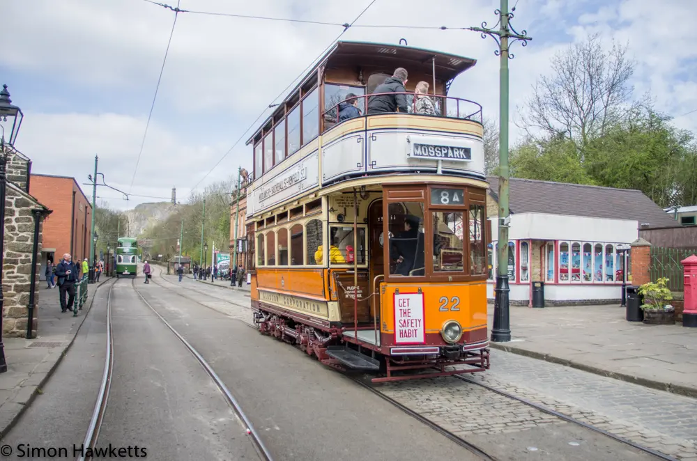 Crich tramway museum - Glasgow tram