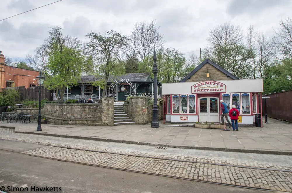 Crich tramway museum - tea room and sweet shop