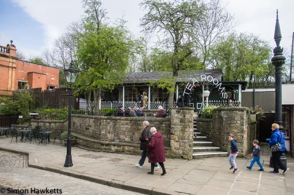Crich tramway museum - tea rooms in the museum