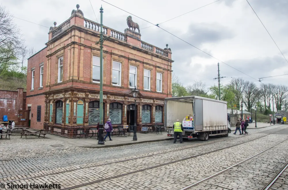 Crich tramway museum - the red lion pub