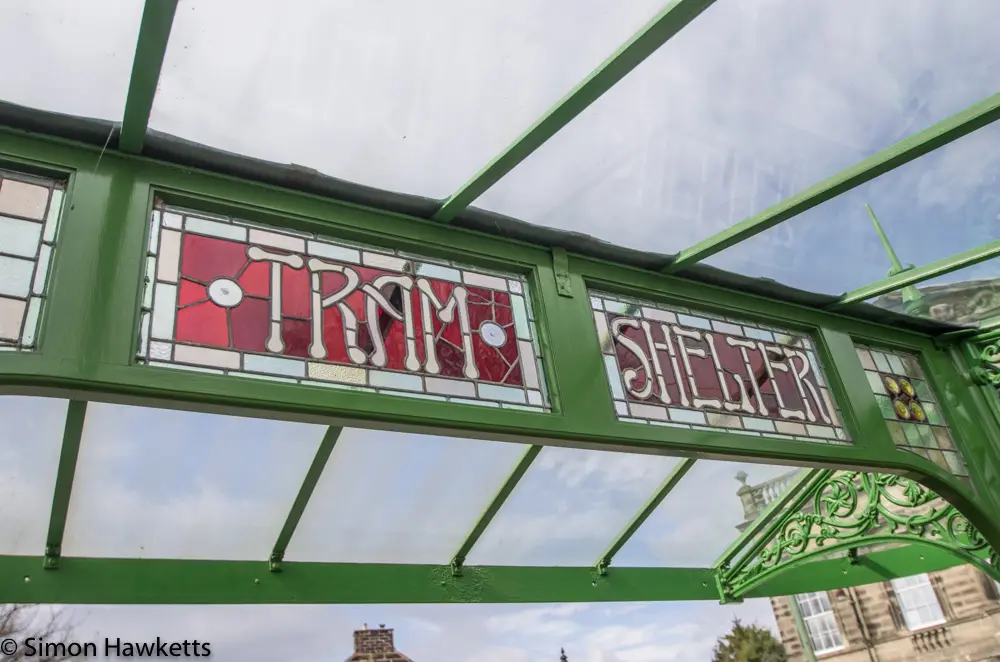 Crich tramway museum - tram shelter