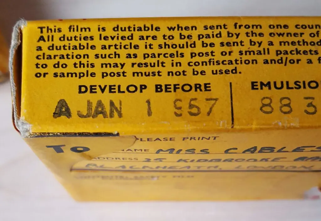 A collection of 8 mm home movies 6 8mm Home Movies - Develop before 1957