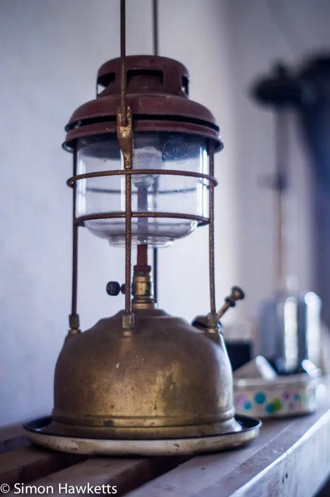 Shooting with primes 4 Sutton Hoo -Oil lamp