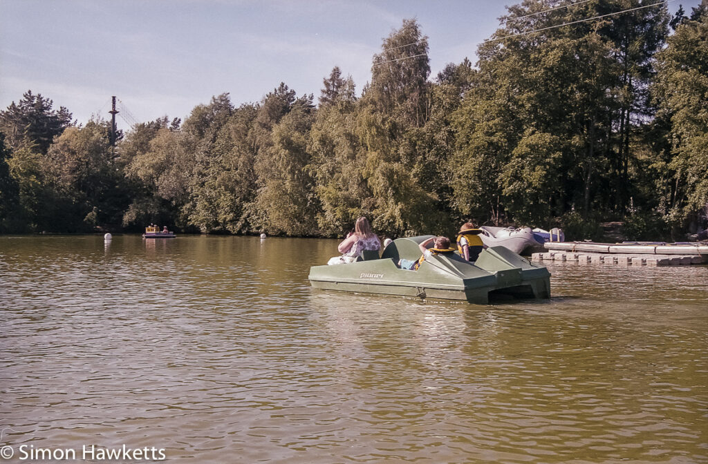 Elveden Forest Centerparcs on film - boating