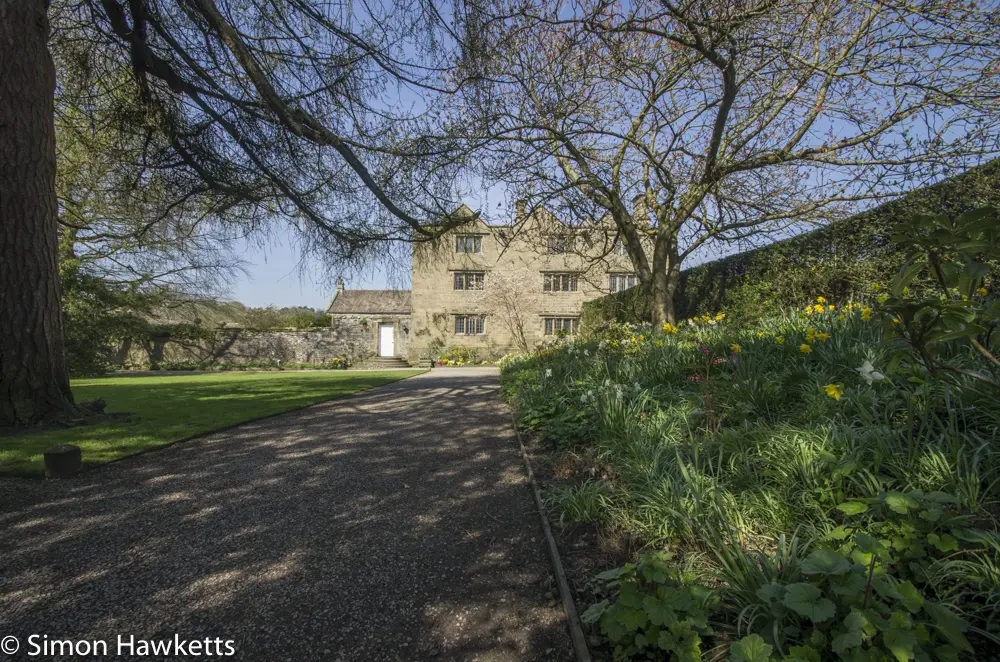 Eyam Hall Pictures - Eyam hall from the garden