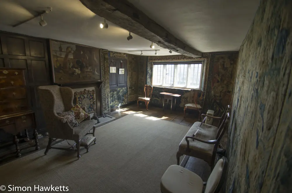 Eyam Hall Pictures - One of the interior rooms