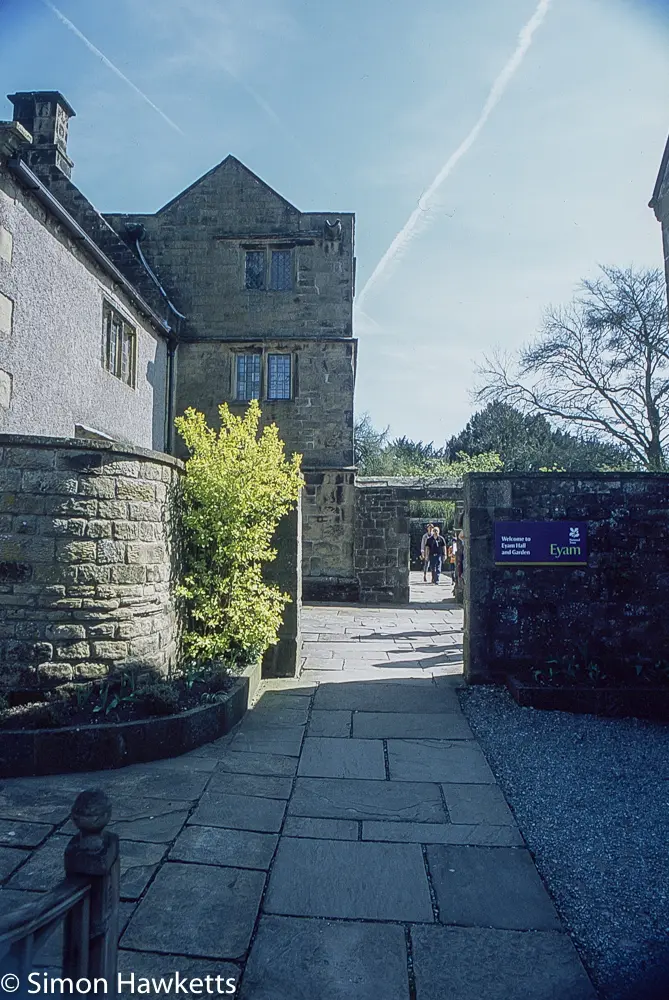 Eyam Hall Pictures - The entrance to the hall